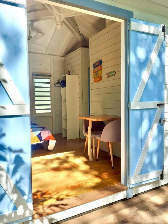 Le Surf Lodge, Chambre Avec Vue Mer Dans Un Ecrin De Verdure Deshaies Exterior photo