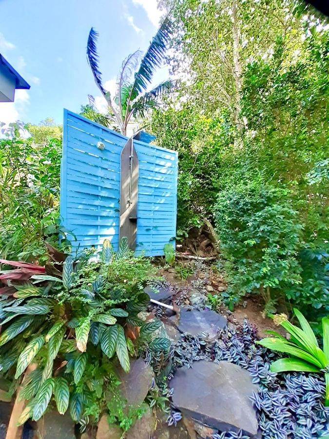 Le Surf Lodge, Chambre Avec Vue Mer Dans Un Ecrin De Verdure Deshaies Exterior photo